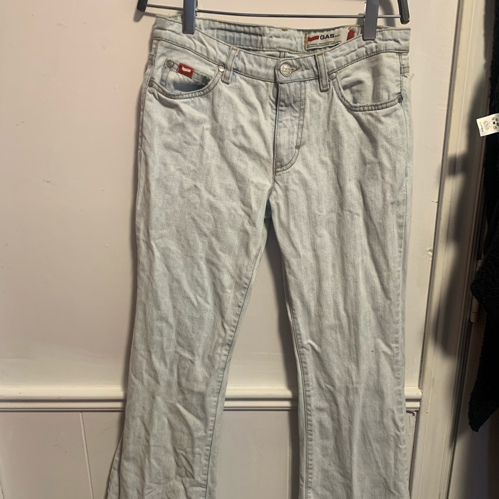 Vintage gas flare jeans